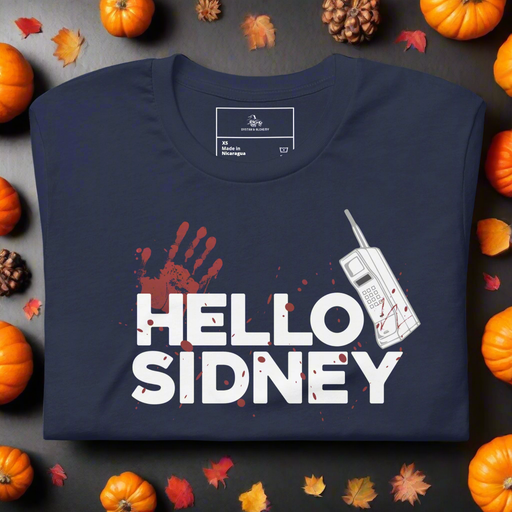 Hello Sidney | Airlume Cotton T-Shirt Women's T-Shirt Syntax & Alchemy Navy XS 