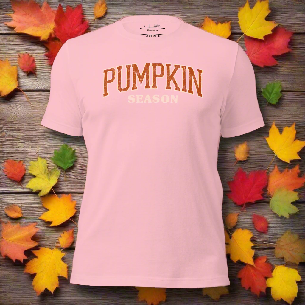 Pumpkin Season | Airlume Cotton T-Shirt Women's T-Shirt Syntax & Alchemy   