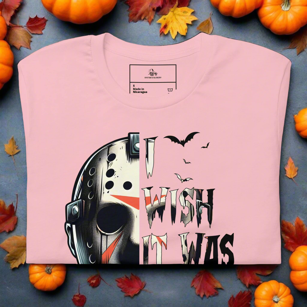 Friday the 13th | Airlume Cotton T-Shirt Women's T-Shirt Syntax & Alchemy Pink S 