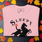 Sleepy Hollow Horseman | Airlume Cotton T-Shirt Women's T-Shirt Syntax & Alchemy Pink S 