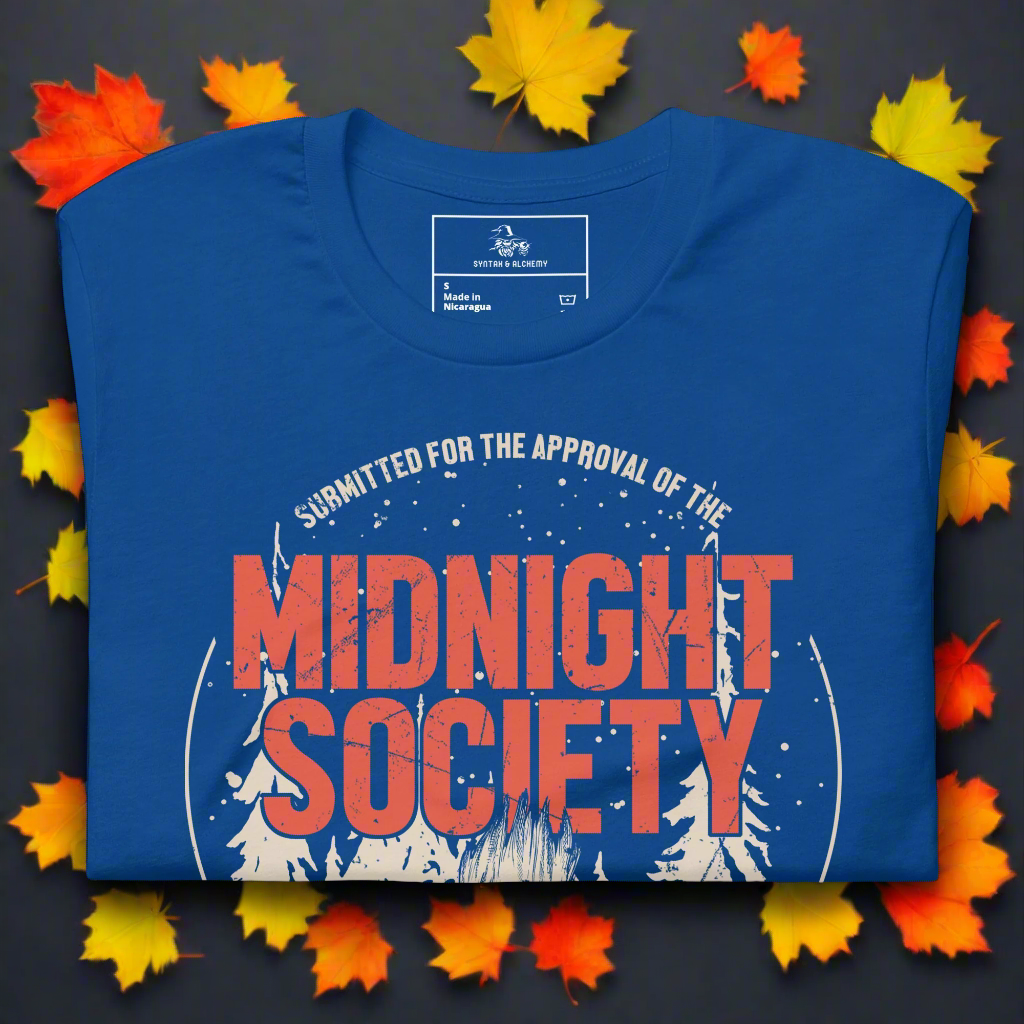 Midnight Society | Airlume Cotton T-Shirt Women's T-Shirt Syntax & Alchemy True Royal S 