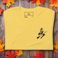 Broom Witch | Airlume Cotton T-Shirt | Embroidered Women's T-Shirt Syntax & Alchemy Yellow S 