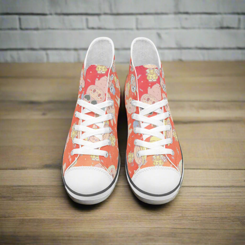 Labubu Monsters | Kids & Youth High Top Sneakers | Summer Variant - Syntax & Alchemy