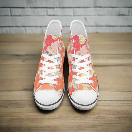 Labubu Monsters | Kids & Youth High Top Sneakers | Summer Variant - Syntax & Alchemy