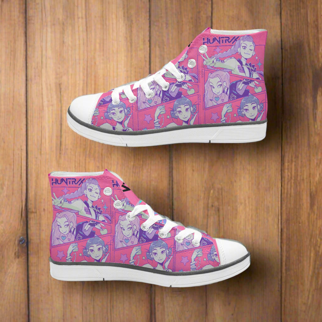 K-Pop Demon Hunters | Kids & Youth High Top Sneakers - Syntax & Alchemy