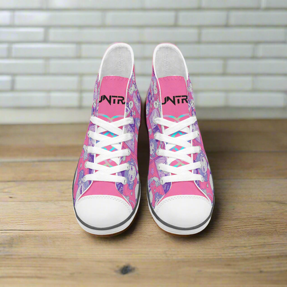 K-Pop Demon Hunters | Kids & Youth High Top Sneakers - Syntax & Alchemy