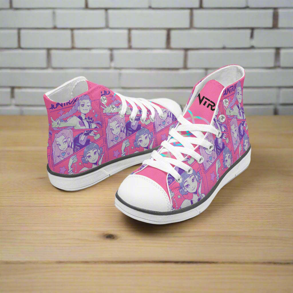 K-Pop Demon Hunters | Kids & Youth High Top Sneakers - Syntax & Alchemy