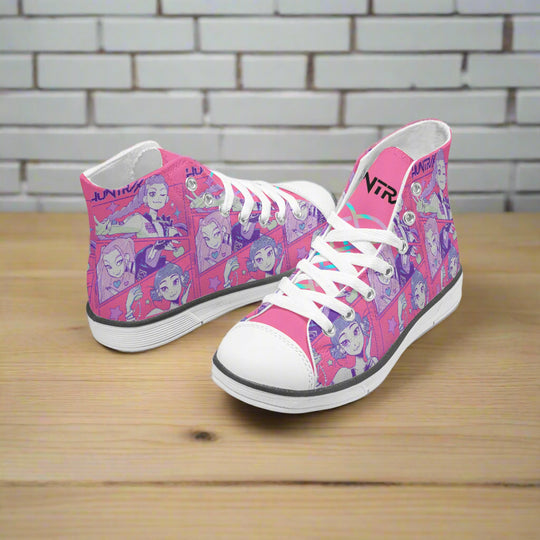 K-Pop Demon Hunters | Kids & Youth High Top Sneakers - Syntax & Alchemy