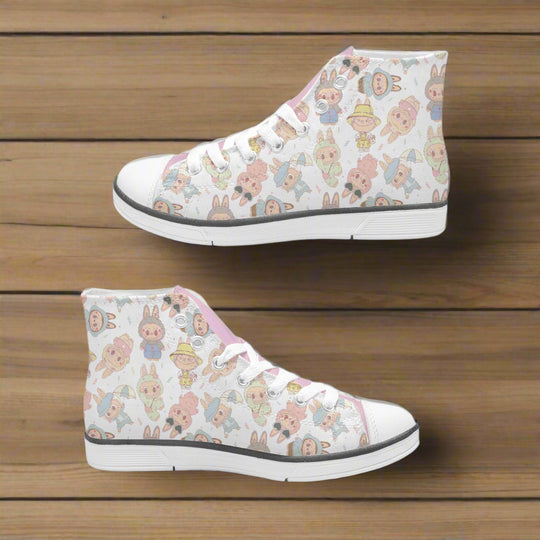 Labubu Monsters | Kids & Youth High Top Sneakers - Syntax & Alchemy