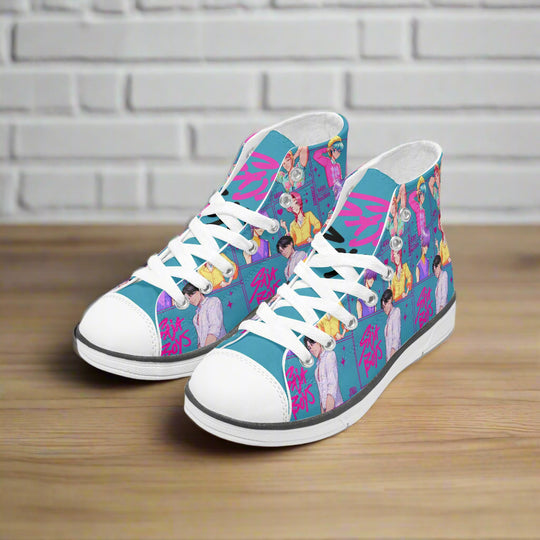 Saja Boys | Kids & Youth High Top Sneakers - Syntax & Alchemy