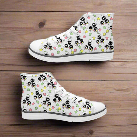Soot Sprites | Kids & Youth High Top Sneakers - Syntax & Alchemy