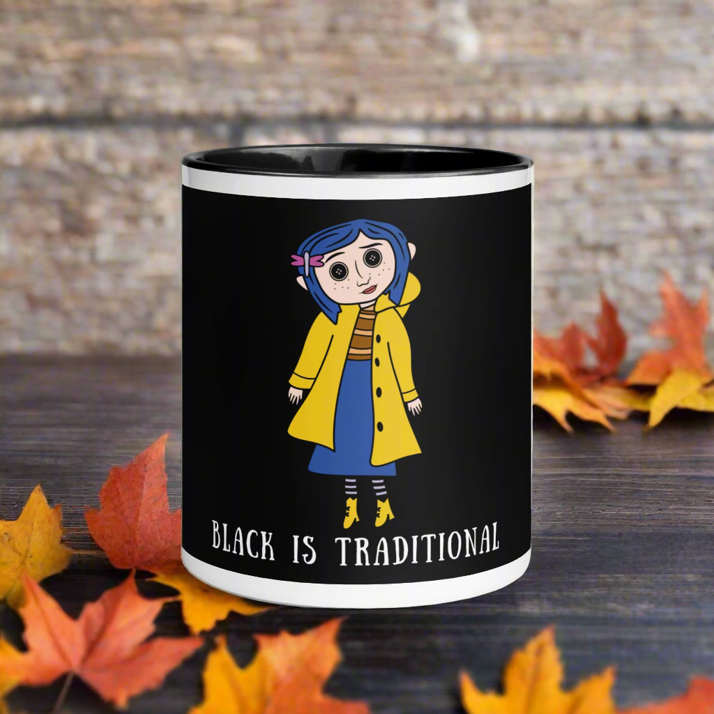 Black Is Traditional | Ceramic Mug Ceramic Mugs Syntax & Alchemy 11 oz  