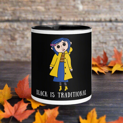 Black Is Traditional | Ceramic Mug Ceramic Mugs Syntax & Alchemy 11 oz  