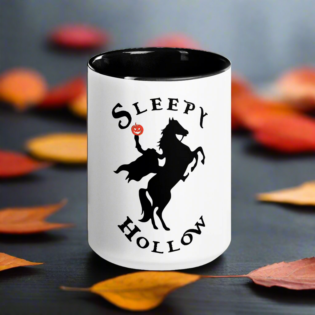 Sleepy Hollow Horseman | Ceramic Mug Ceramic Mugs Syntax & Alchemy Black 11 oz 