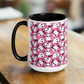 Pink Boo | Ceramic Mug Ceramic Mugs Syntax & Alchemy Black 11 oz 