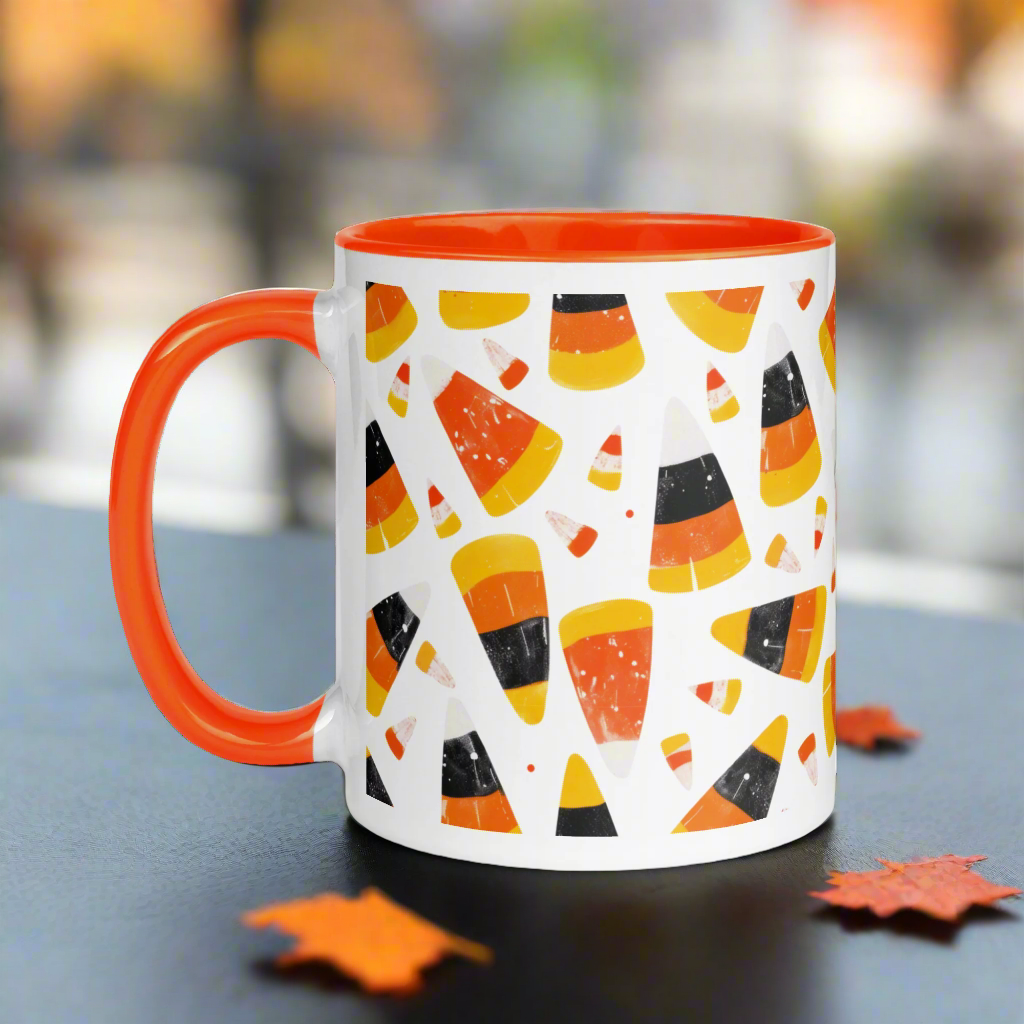 Candy Corn | Ceramic Mug Ceramic Mugs Syntax & Alchemy Orange 11 oz 