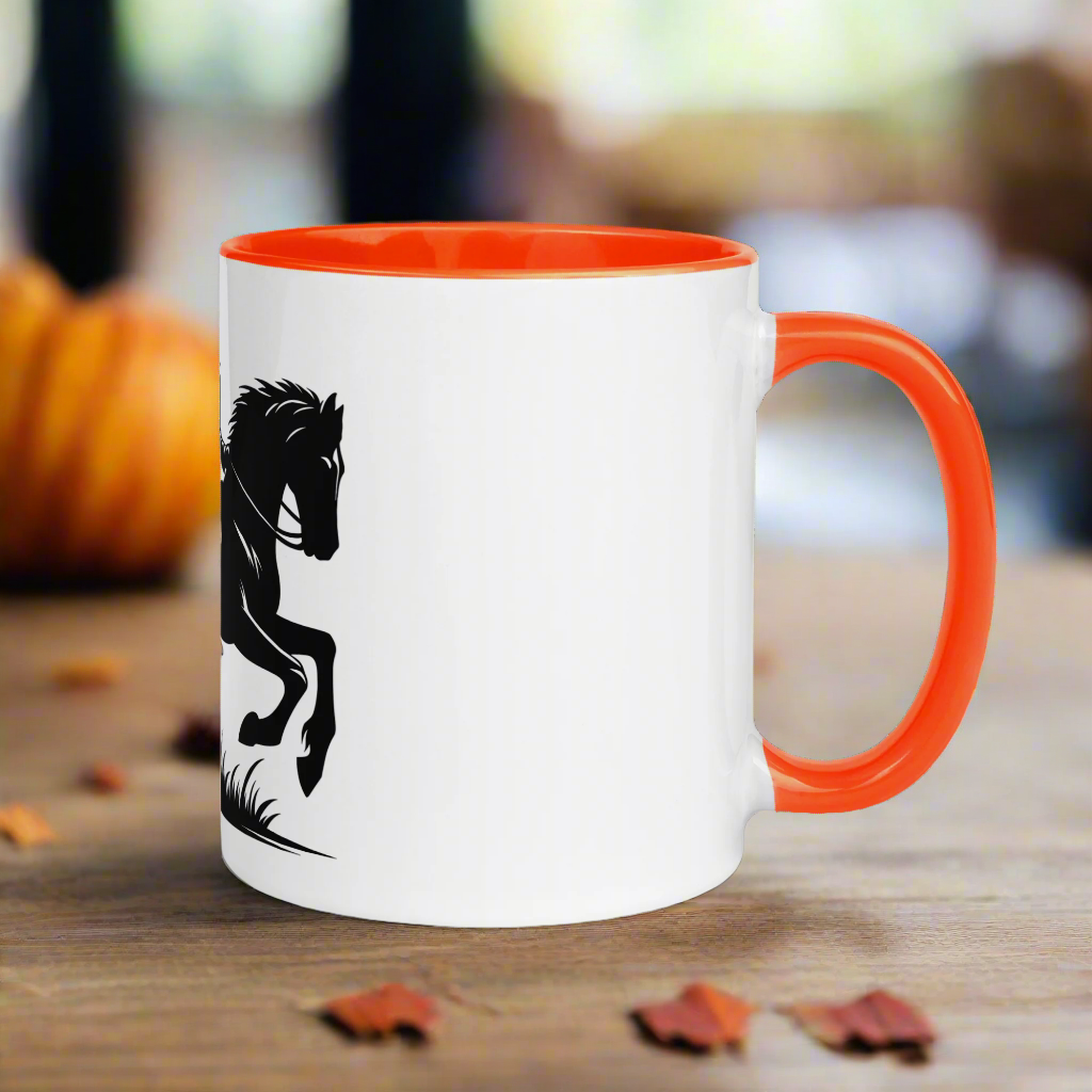 Headless Horseman Pumpkin Head | Ceramic Mug Ceramic Mugs Syntax & Alchemy   