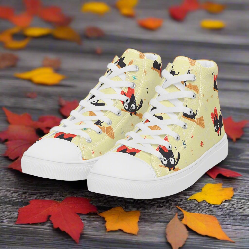 Jiji | Women & Girls High Top Canvas Sneakers Women's High Top Sneakers Syntax & Alchemy