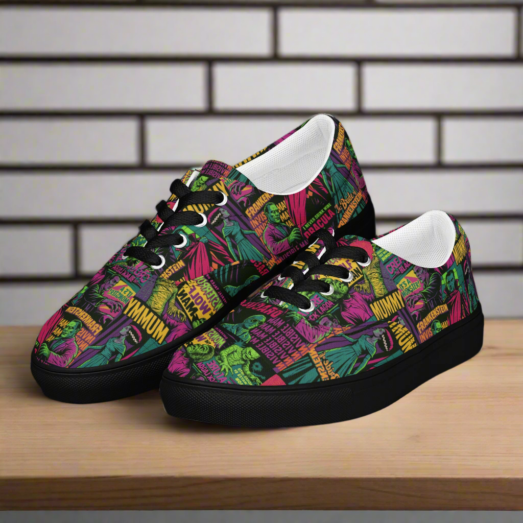 Universal Monsters | Women & Girls Canvas Shoes - Syntax & Alchemy
