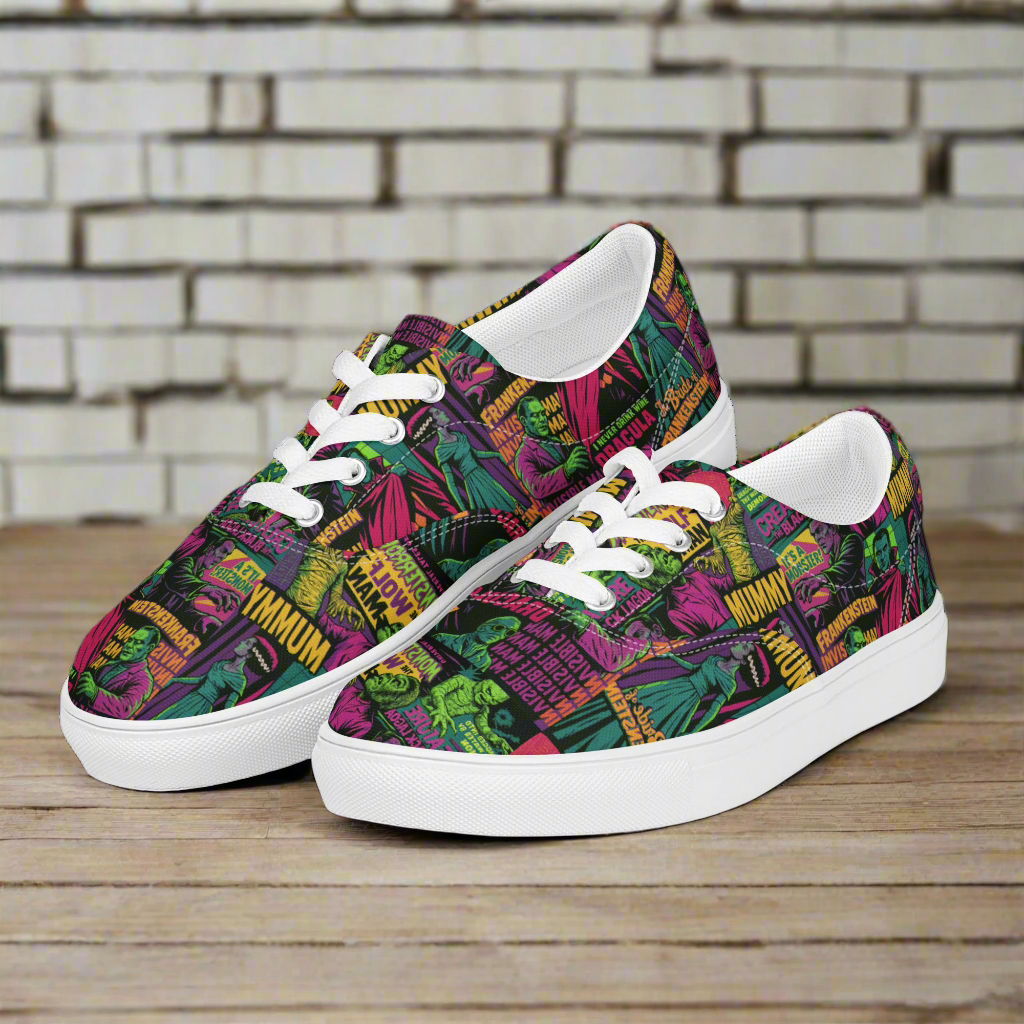 Universal Monsters | Women & Girls Canvas Shoes - Syntax & Alchemy