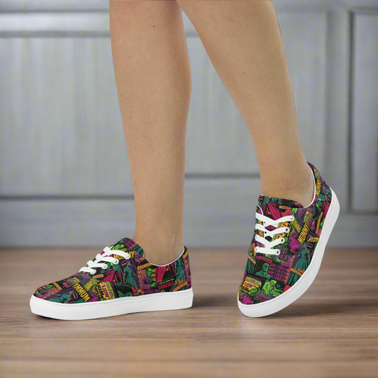 Universal Monsters | Women & Girls Canvas Shoes - Syntax & Alchemy