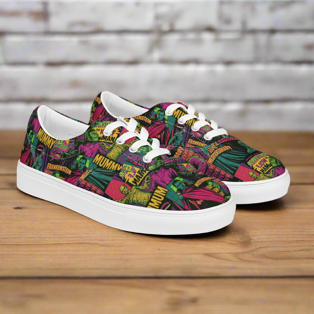 Universal Monsters | Women & Girls Canvas Shoes - Syntax & Alchemy
